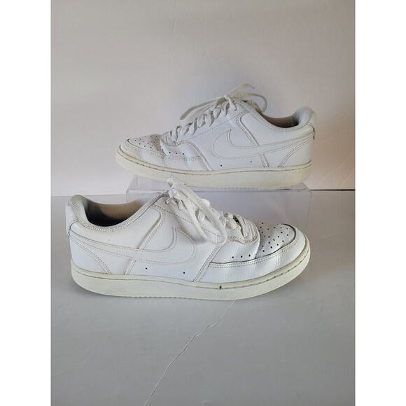 Nike WMS 7 Court Vision Low White Casual Shoes Sneakers Athleisure - Picture 2 of 12